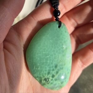 Jasper Pendant Necklace